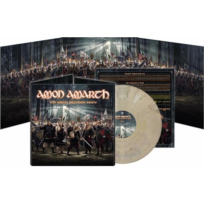 Amon Amarth: The Great Heathen Army - White Marbled LP