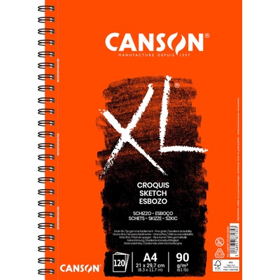 Canson Sp Long Side XL Скицник 120 A4 90 g (C200787135)