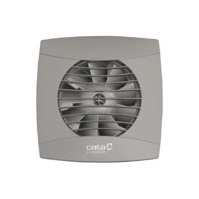 CATA CATA Вентилатор UC-10 HYGRO ф100мм, цвят Инокс, 110м3/ч, 8W, 26dB комплект с клапа - C01201200 (C01201200)