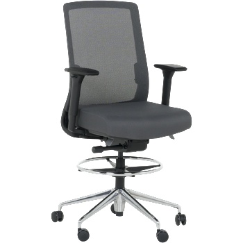 Eргономичен стол parow - сив (3520616)