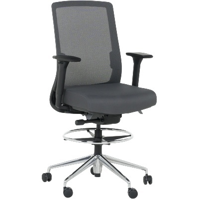 Eргономичен стол parow - сив (3520616)