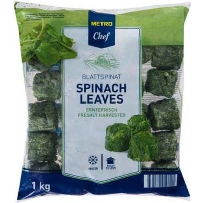 Metro Chef Špenát listový porce 1 kg – Zboží Dáma