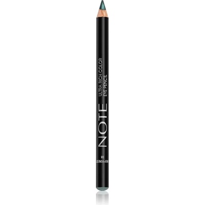 Note Cosmetique Ultra Rich Color водоустойчив молив за очи цвят 08 Deep Forest 1, 1 гр