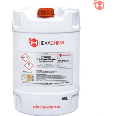 Hexachem Kyselina chlorovodíková (solná) 31 % 50 l