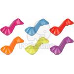Flamingo Rubber Bone цветен гумен кокал 14 см