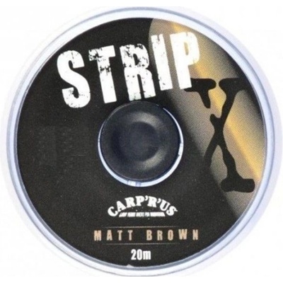 Carp'R'Us Filmom šnúra Strip-X Matt Brown 45lb 20m