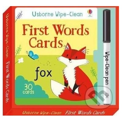 Wipe-Clean First Words Cards Wipe-Clean Card... Felicity Brooks, Malu Lenzi