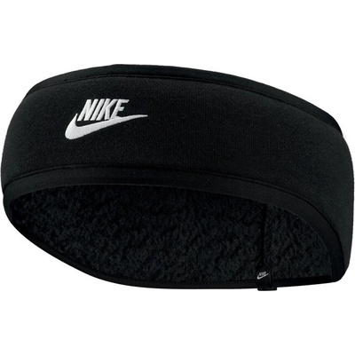 Nike MN headband Club fleece BK/WH Čierna