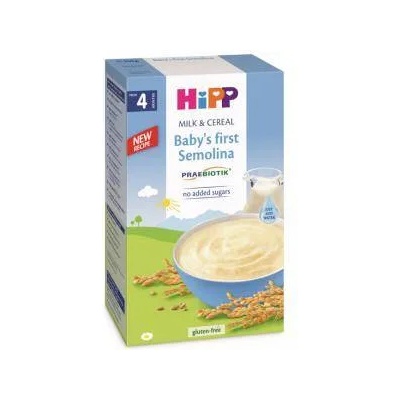 HiPP Инстантна млечна каша с пребиотик Hipp - Първата каша на бебето, 250гр