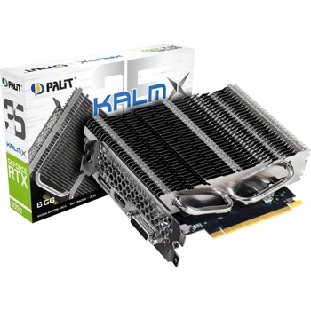 Image 1 of Palit GeForce RTX 3050 KalmX 6GB GDDR6 (NE63050018JE-1070H)