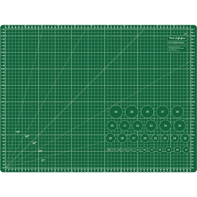 Řezací podložka TEXI GREEN 60 x 45 cm 5vrstvá zesílená – Zboží Dáma