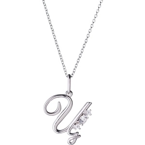 Silenti Jewelry Сребърно колие "Ц