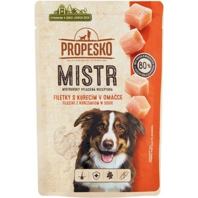 Propesko Mistr Adult filetky kuracie v omáčke 85 g