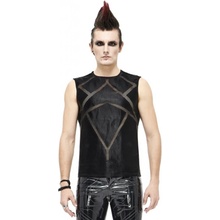 Devil Fashion Patchwork Čierna