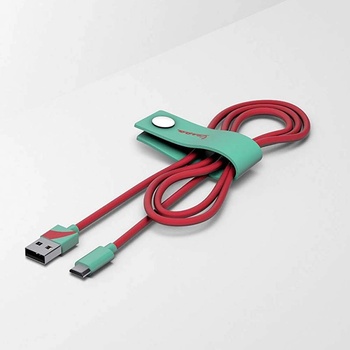 Tribe MicroUSB кабел за устройства с MicroUSB стандарт (120 см) - Tribe Vespa Micro USB Cable (червен) (CMR23401)