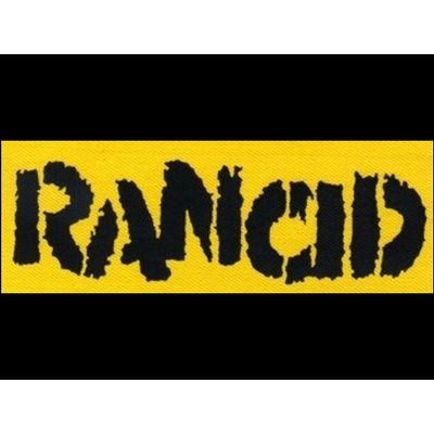 Nášivka RANCID yellow
