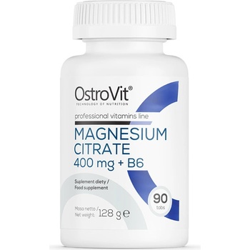 OstroVit Magnézium Citrát 400 mg + B6 90 tabliet