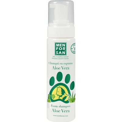 Menforsan Pěnový šampon s aloe vera 200 ml