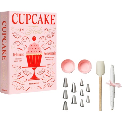 Printworks Аксесоари за къпкейкове The Essentials в подаръчна кутия 14 части (PW00703)
