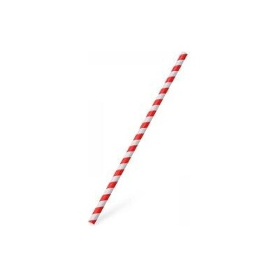JUMBO PAP 25 cm 8 mm červená 100 ks
