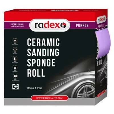 RADEX keramická brusná role (molitan) 114 mm x 25 m P800