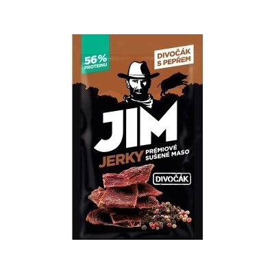 Jim Jerky Sušené maso Divočák 23 g