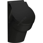 Laufen h8402817160001 -Писоар val със заден вход за вода, заден отток, керамика/матово черно (lf0195)