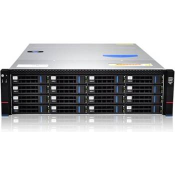 Gooxi Кутия Gooxi RMC3116-670-HSE-D-R800, 3U Rack Mount, 16x 3.5"/2.5" SATA/SAS Hot Swap, 2x 800W 80+ Platinum захранвания (RMC3116-670-HSE-D-R800)