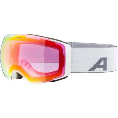 Alpina Ски маска Alpina Falera Mag Q Mirror S2 + S1 Ski goggles - White Matt / Mirror Red - размер One Size (417-4029-0211)