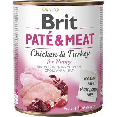 Brit Paté & Meat Puppy 800 g