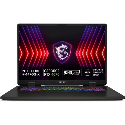 MSI Sword 17 HX B14VGKG-024CZ