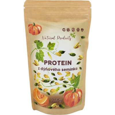 Natural Products RAW Protein z dýňového semínka 250 g