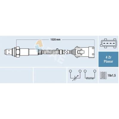 Lambda sonda FAE 77242