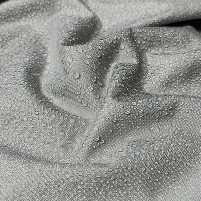 Vodoodpudivá látka Oxford s PU zátěrem, 200 g/m², šíře 160 cm, světle šedá