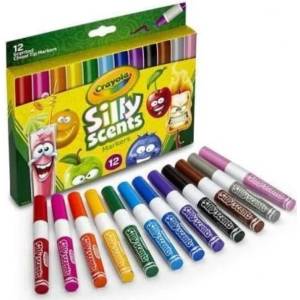 Crayola Crayola: Комплект ароматизирани маркери - 12 бр (58-8337)