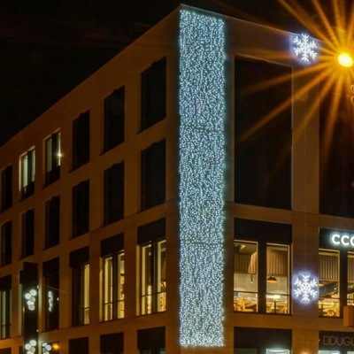 DECOLED DecoLED LED svetelná clona 1x7m ľadovo biela 600 diód IP67