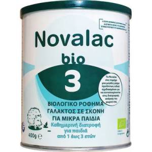 Medis Адаптирано мляко Био за деца 1-3 год , Novalac Bio 3 400gr