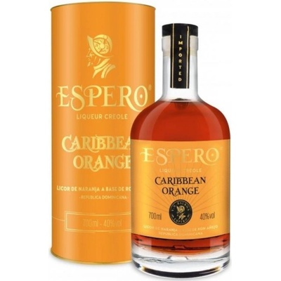 Espero Creole Caribbean Orange Rum 40% 0,7 l (tuba)