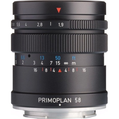 Meyer Optik Görlitz 58 mm f/1,9 II Primoplan MFT