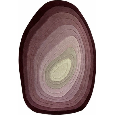 Flair Rugs Puddle Ombre Fialový
