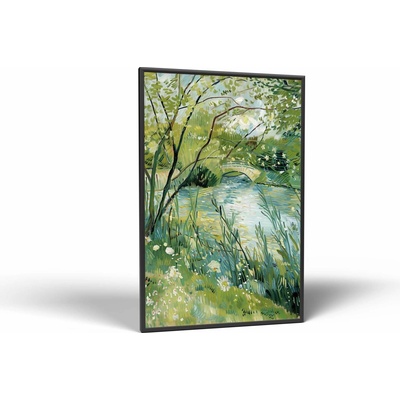 Príroda Prírodné zátišie | Obraz Vintessia v ráme Rozmery obdĺžnik: 50x75, Rám: Čierny matný-alu