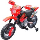Goleto elektrická motorka Enduro červená