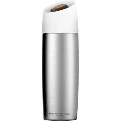 Asobu termohrnček Avenue 390 ml nerez bielá
