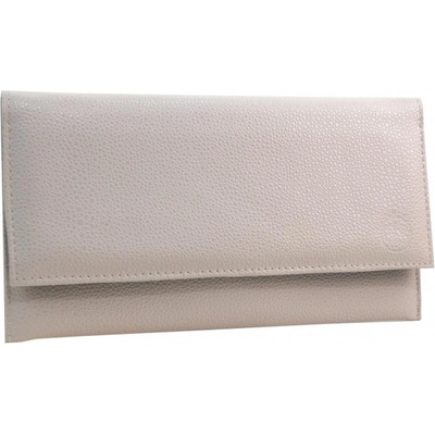 Grosso Elegantní tenké dámské psaníčko SP07 béžové