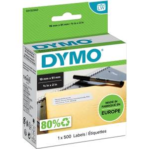 DYMO етикети Multi 19 x 51 mm, сваляеми бели, 500 бр (S0722550)