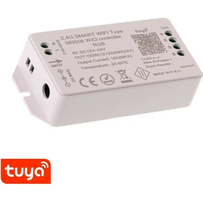 T-LED SMART WIFI Tuya ovladač WX3 RGB