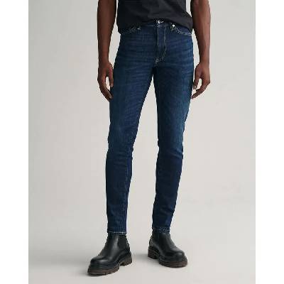 Дънки Gant Active Recover Slim Fit jeans - Blue (Dark Blue Worn In)