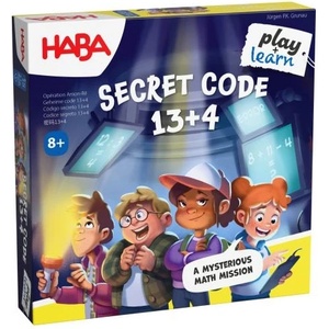 HABA Play&Learn Образователна семейна игра Таен код 13+4 от 8 години (2012183002)