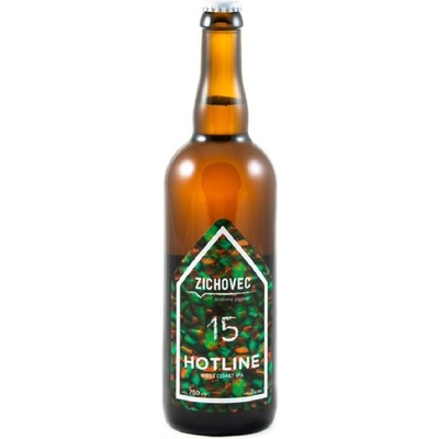 Zichovec Hotline West Cost IPA 15° 6,5% 0,75 l (sklo)