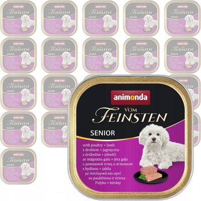 Animonda Vom Feinsten Senior Dog drůbeží a jehněčí 150 g